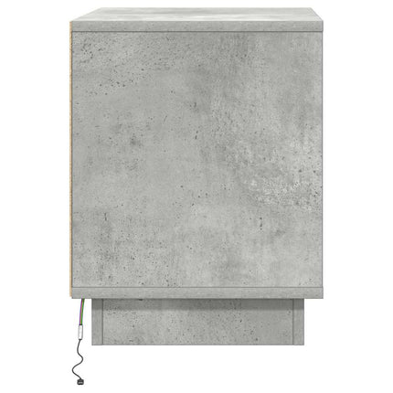 Natskab 2 stk. Beton Grå 44 x 34,5 x 45 cm Konstrueret træ