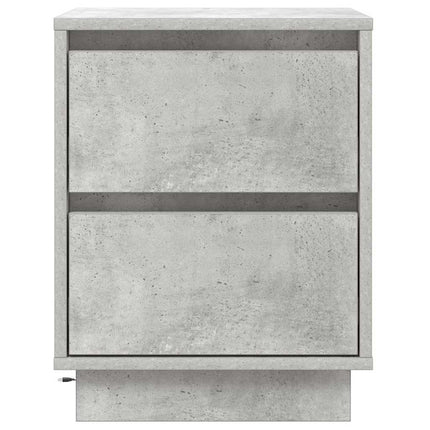 Natskab 2 stk. Beton Grå 39 x 34,5 x 50 cm Konstrueret træ
