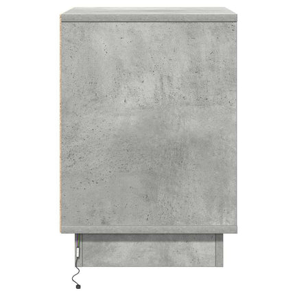 Natskab 2 stk. Beton Grå 39 x 34,5 x 50 cm Konstrueret træ