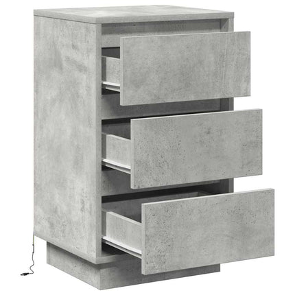 Natskab Beton Grå 39 x 34,5 x 65 cm Konstrueret træ