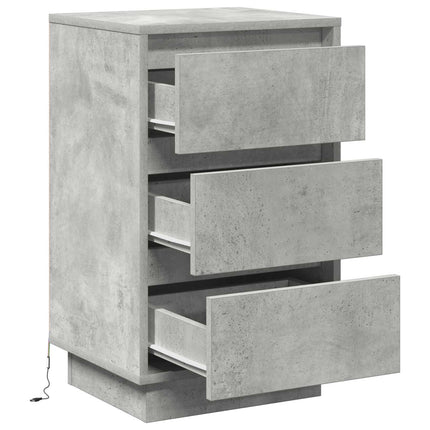 Natskab Beton Grå 39 x 34,5 x 65 cm Konstrueret træ