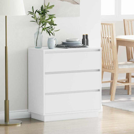 Natskab Hvid 71 x 34,5 x 75 cm Konstrueret træ