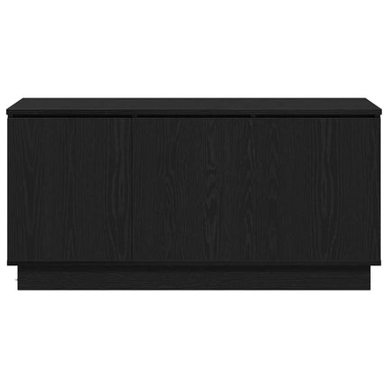 TV-skab 100 x 38 x 49 cm Sort eg Konstrueret træ