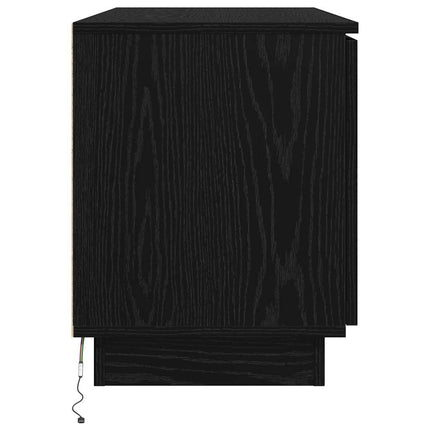 TV-skab 100 x 38 x 49 cm Sort eg Konstrueret træ