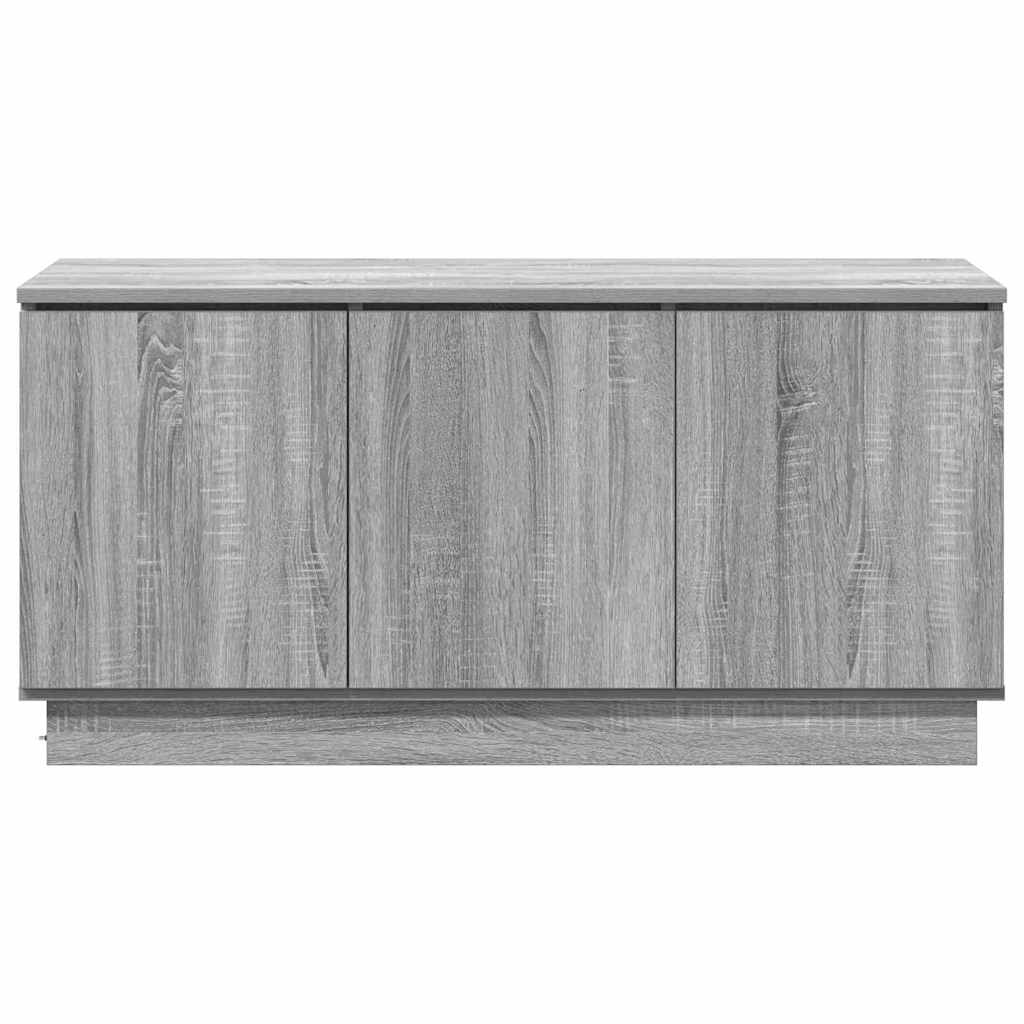 TV-skab Grå Sonoma 100 x 38 x 49 cm Konstrueret træ