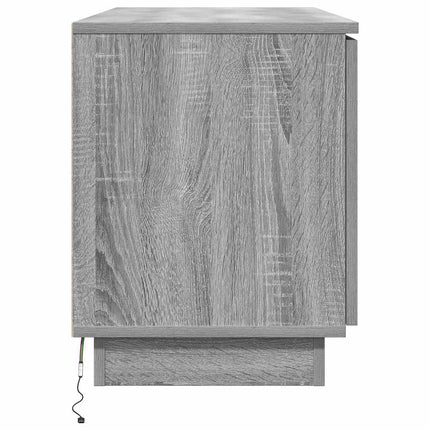 TV-skab 100 x 38 x 49 cm Grå Sonoma Konstrueret træ