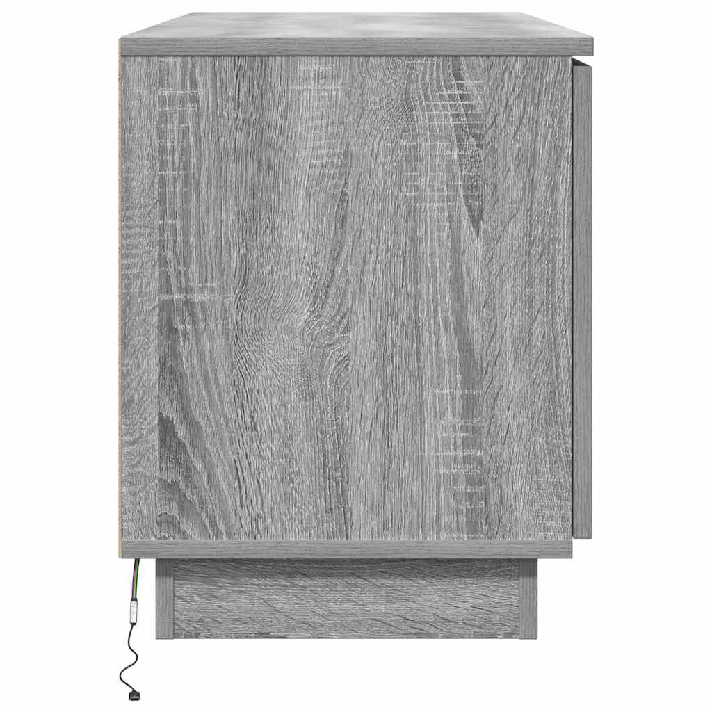 TV-skab Grå Sonoma 100 x 38 x 49 cm Konstrueret træ