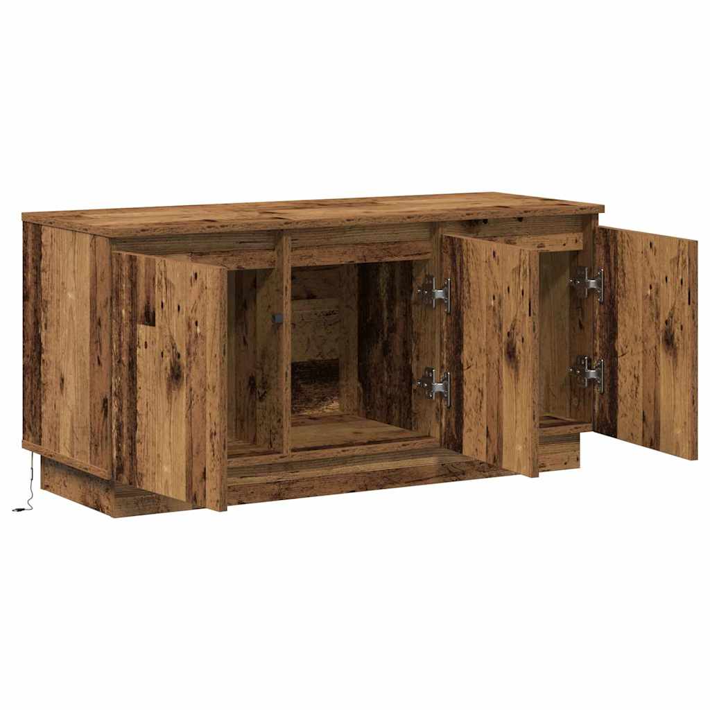 TV-skab Gammelt træ 100 x 38 x 49 cm Konstrueret træ