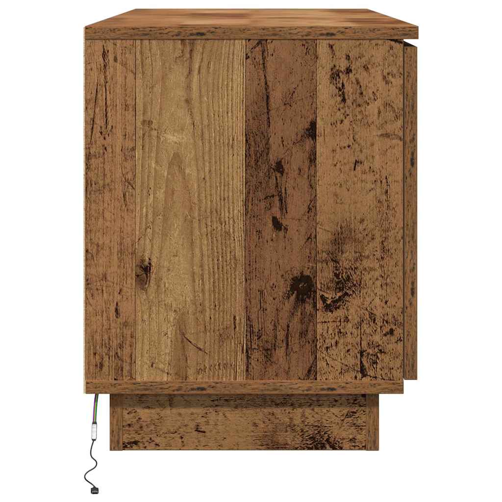 TV-skab Gammelt træ 100 x 38 x 49 cm Konstrueret træ
