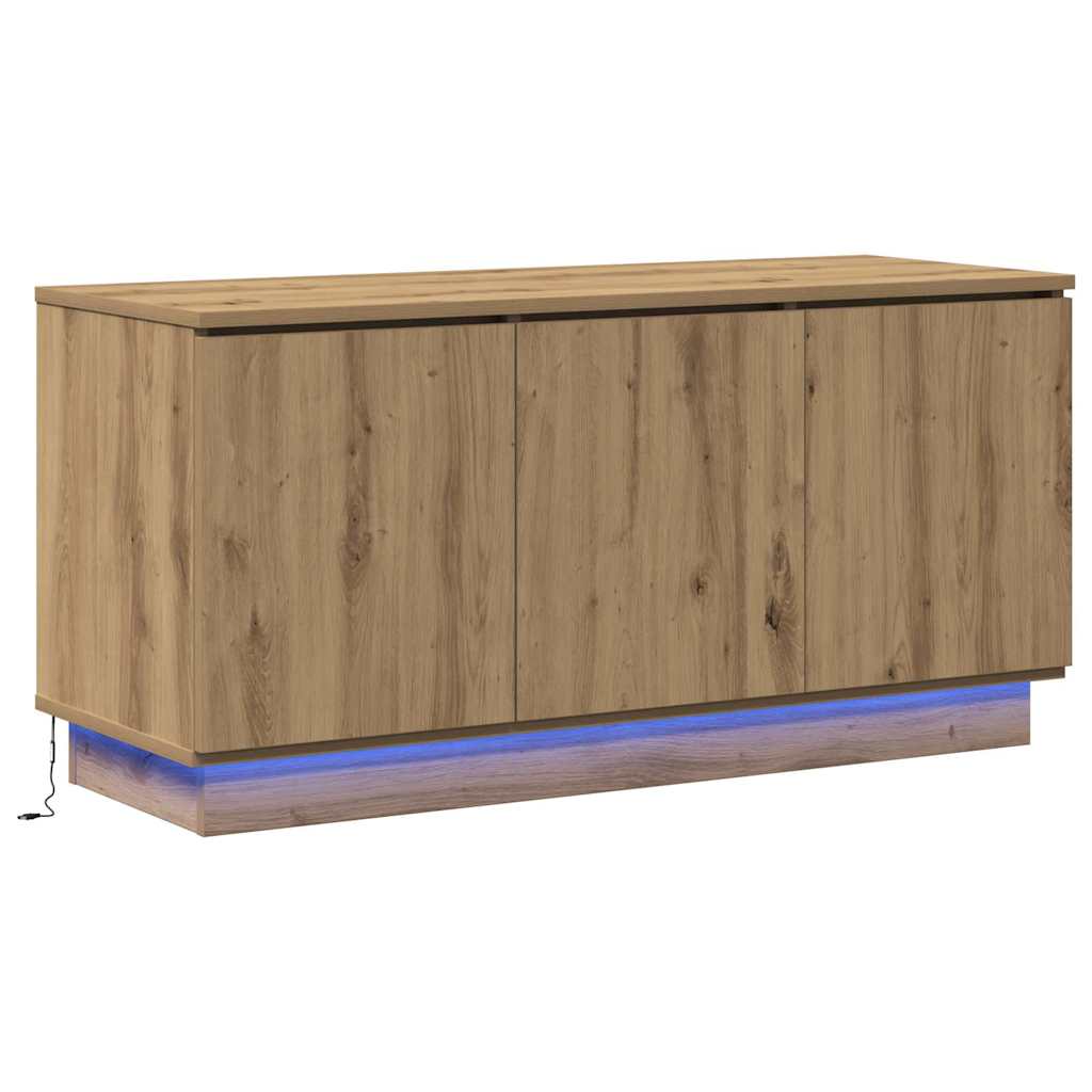TV-skab Artisan Egetræ 100 x 38 x 49 cm Konstrueret træ