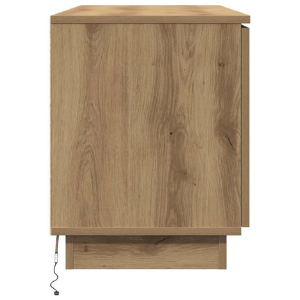 TV-skab 100 x 38 x 49 cm Artisan Egetræ Konstrueret træ