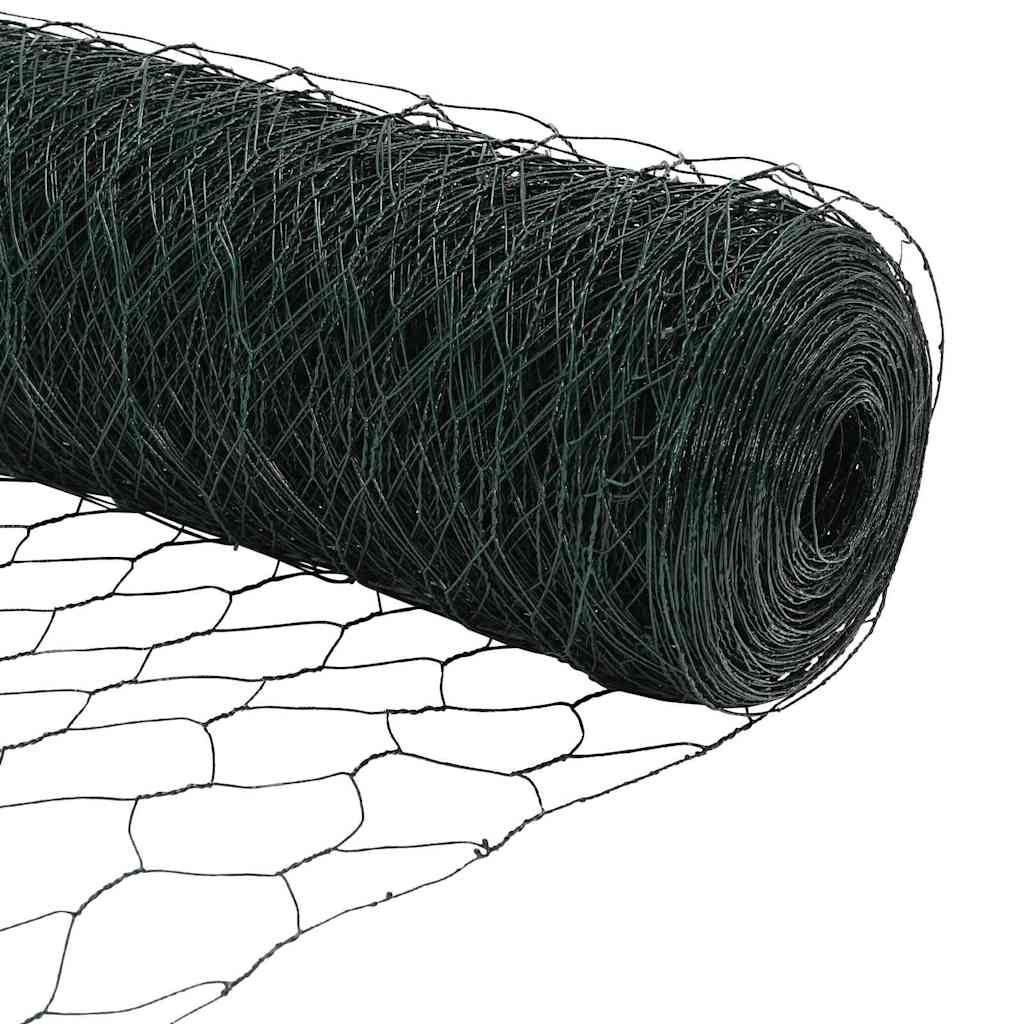 Grundfikseret svejset trådgærde 10 x 0,5 m (B x H)