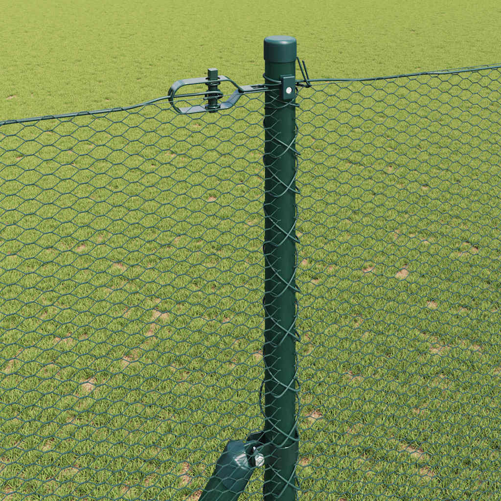 Grundfikseret svejset trådgærde 10 x 1,5 m (B x H)