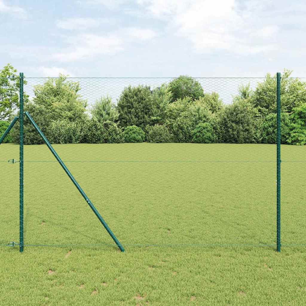 Grundfikseret svejset trådgærde 50 x 1,5 m (B x H)