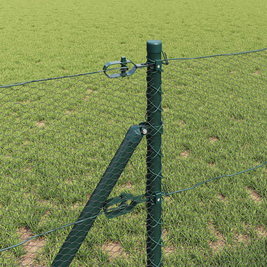 Grundfikseret svejset trådgærde 100 x 0,4 m (B x H)