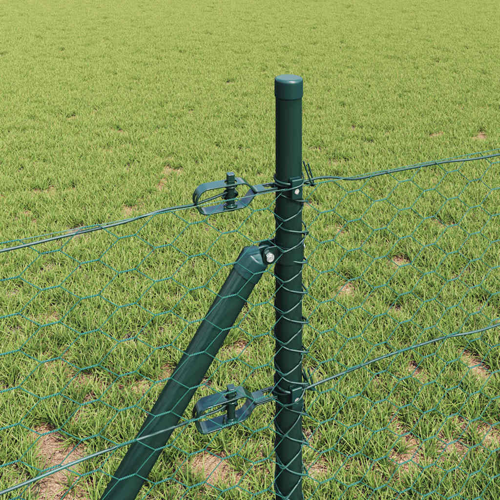 Grundfikseret svejset trådgærde 100 x 0,4 m (B x H)