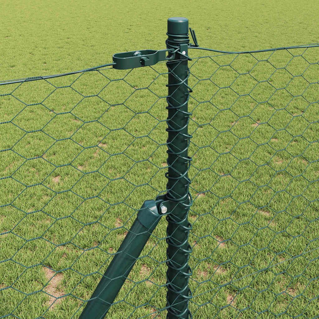 Grundfikseret svejset trådgærde 100 x 1,4 m (B x H)