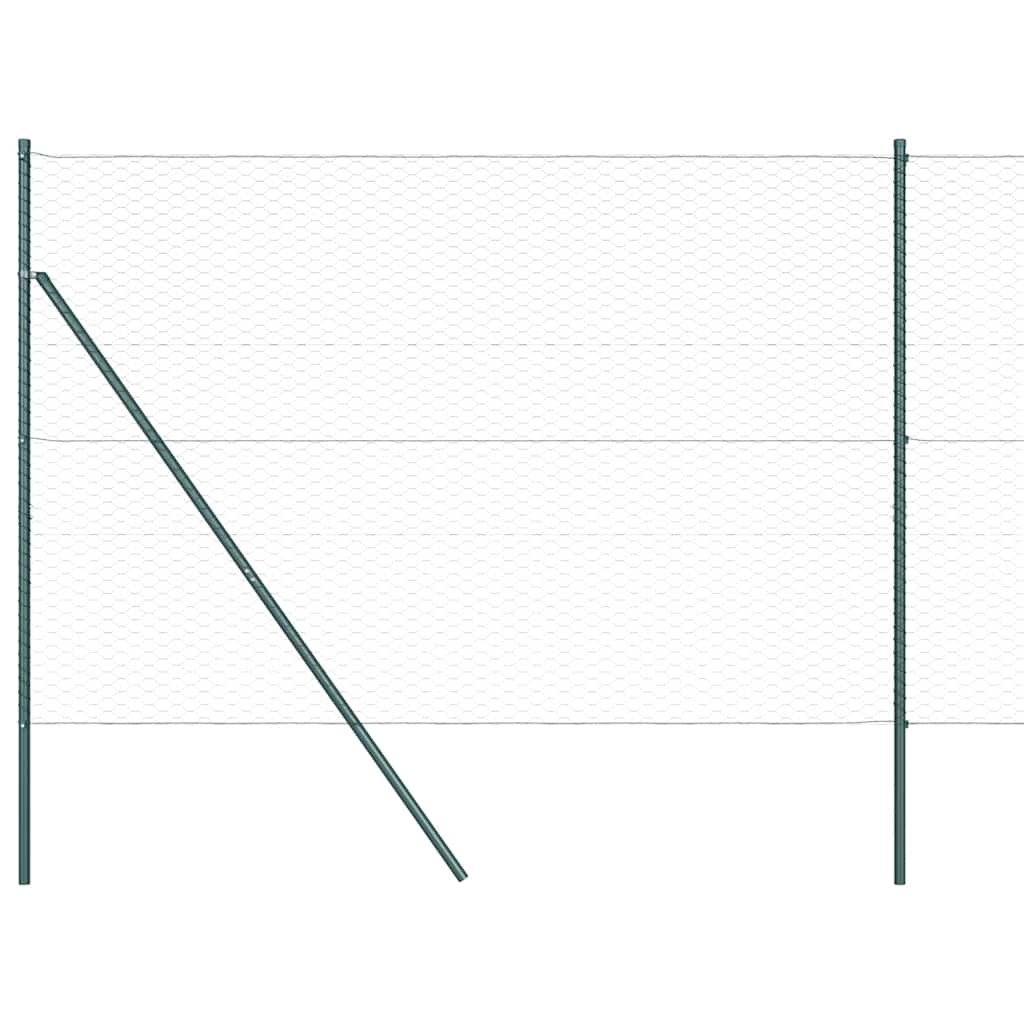 Grundfikseret svejset trådgærde 100 x 1,5 m (B x H)