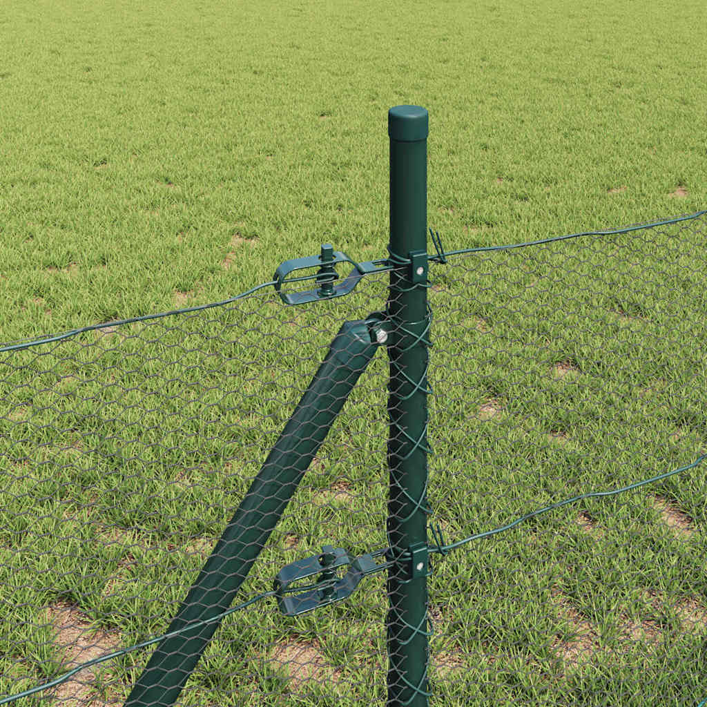 Grundfikseret svejset trådgærde 50 x 0,6 m (B x H)