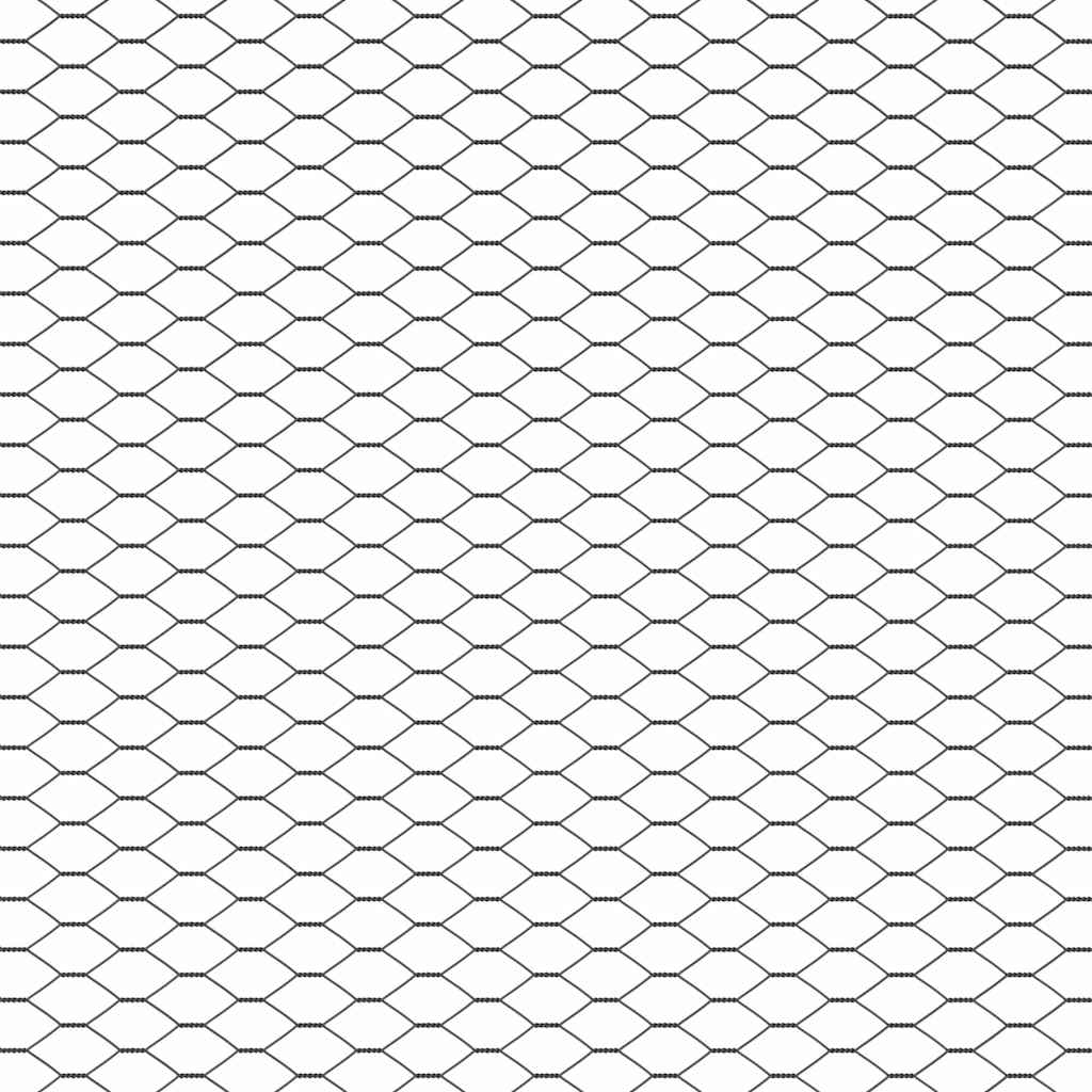 Grundfikseret svejset trådgærde 50 x 1,6 m (B x H)