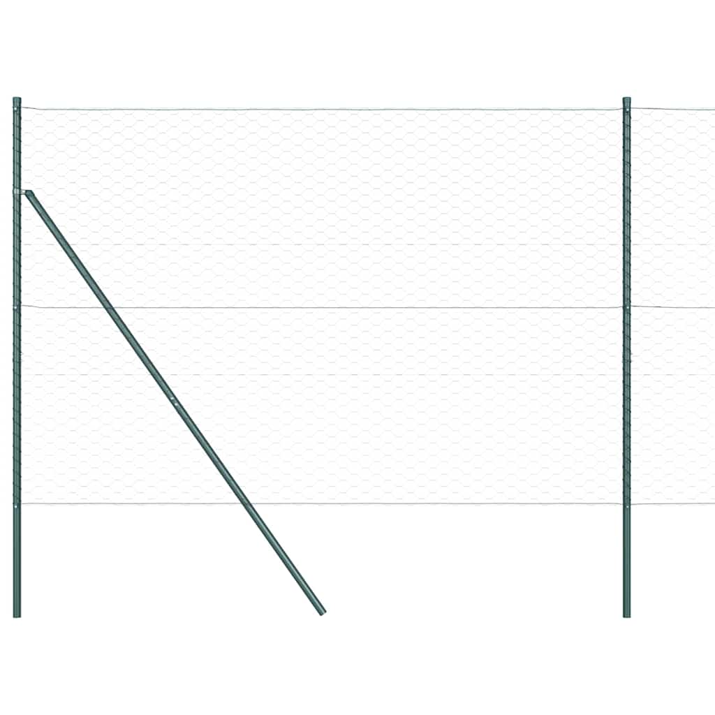 Grundfikseret svejset trådgærde 50 x 1,6 m (B x H)