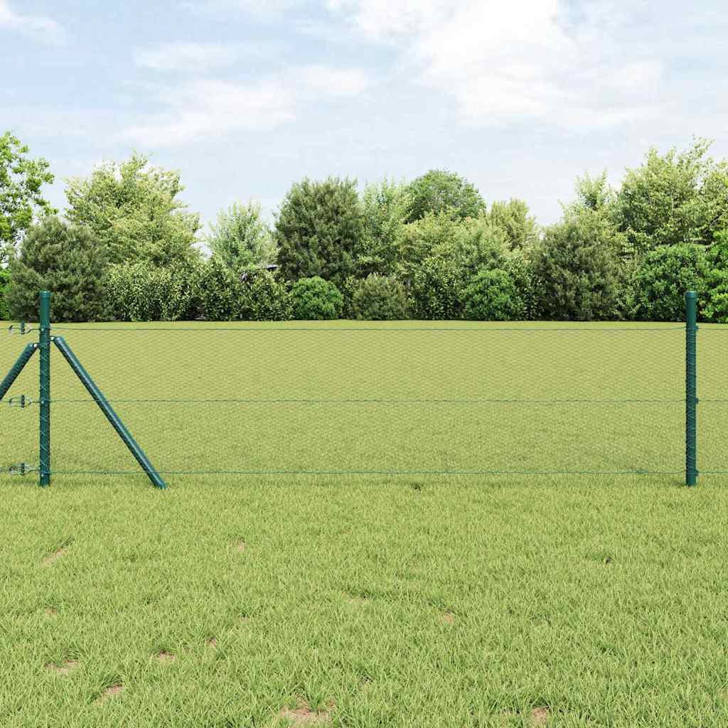 Grundfikseret svejset trådgærde 100 x 0,6 m (B x H)