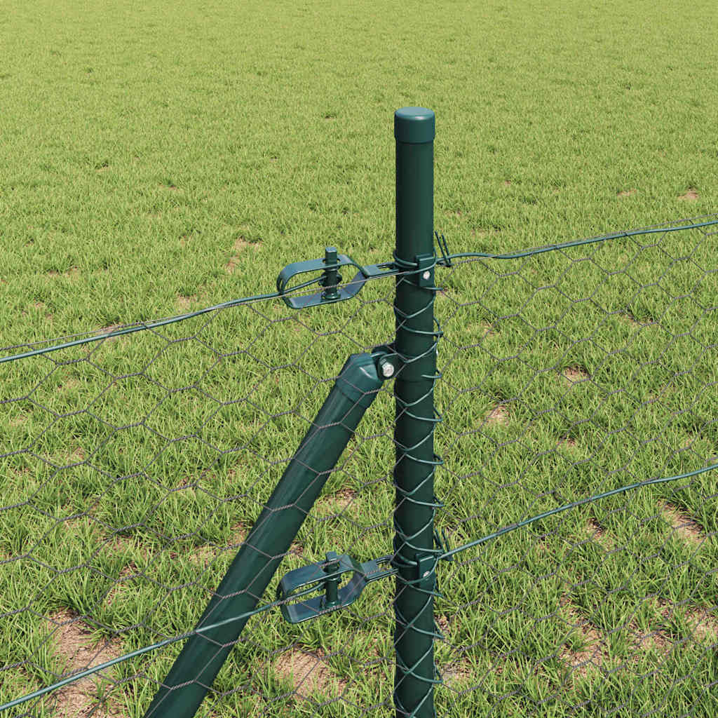 Grundfikseret svejset trådgærde 100 x 0,6 m (B x H)