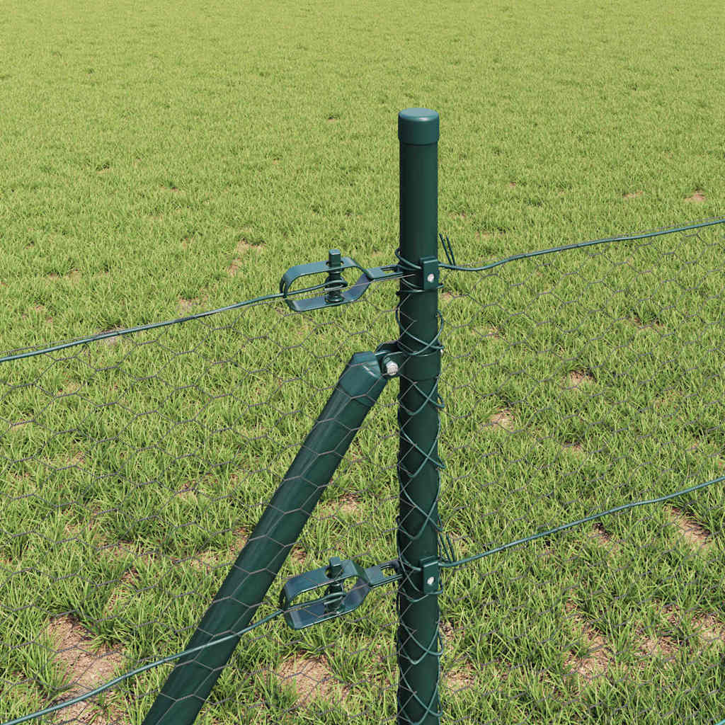 Grundfikseret svejset trådgærde 100 x 0,8 m (B x H)