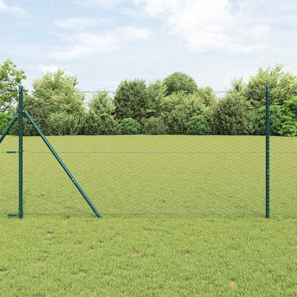 Grundfikseret svejset trådgærde 100 x 1,4 m (B x H)
