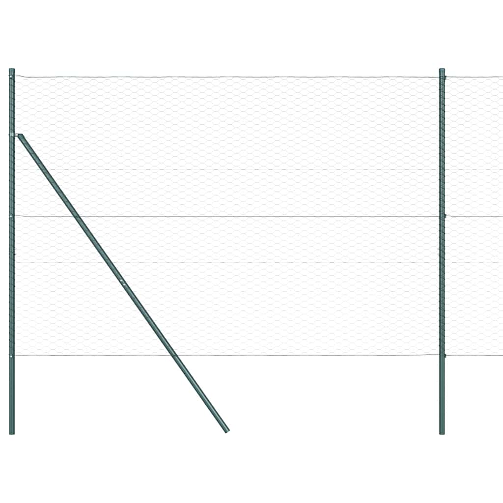 Grundfikseret svejset trådgærde 100 x 1,5 m (B x H)