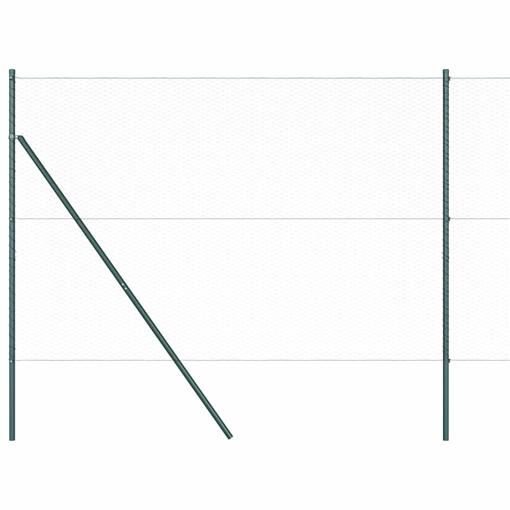 Grundfikseret svejset trådgærde 100 x 1,6 m (B x H)