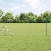 Grundfikseret svejset trådgærde 25 x 0,4 m (B x H)