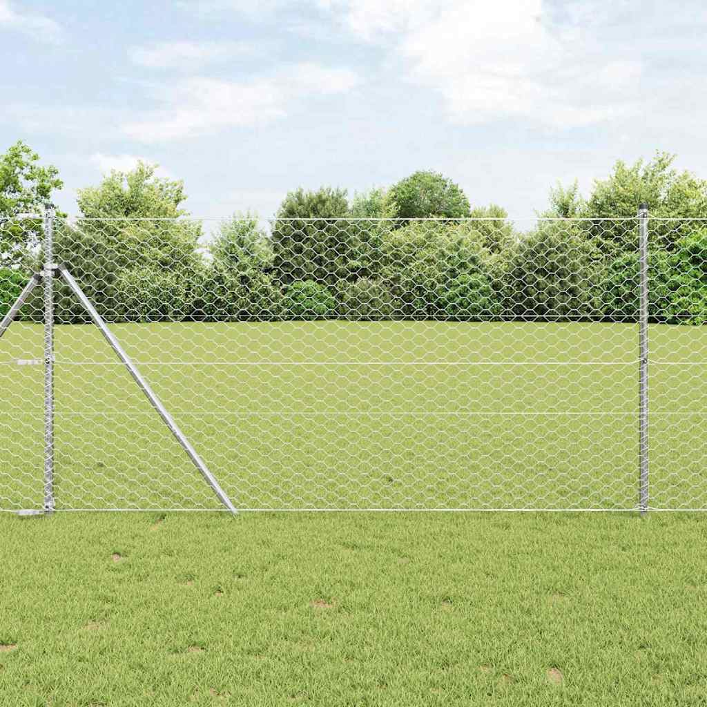 Grundfikseret svejset trådgærde 50 x 1 m (B x H)