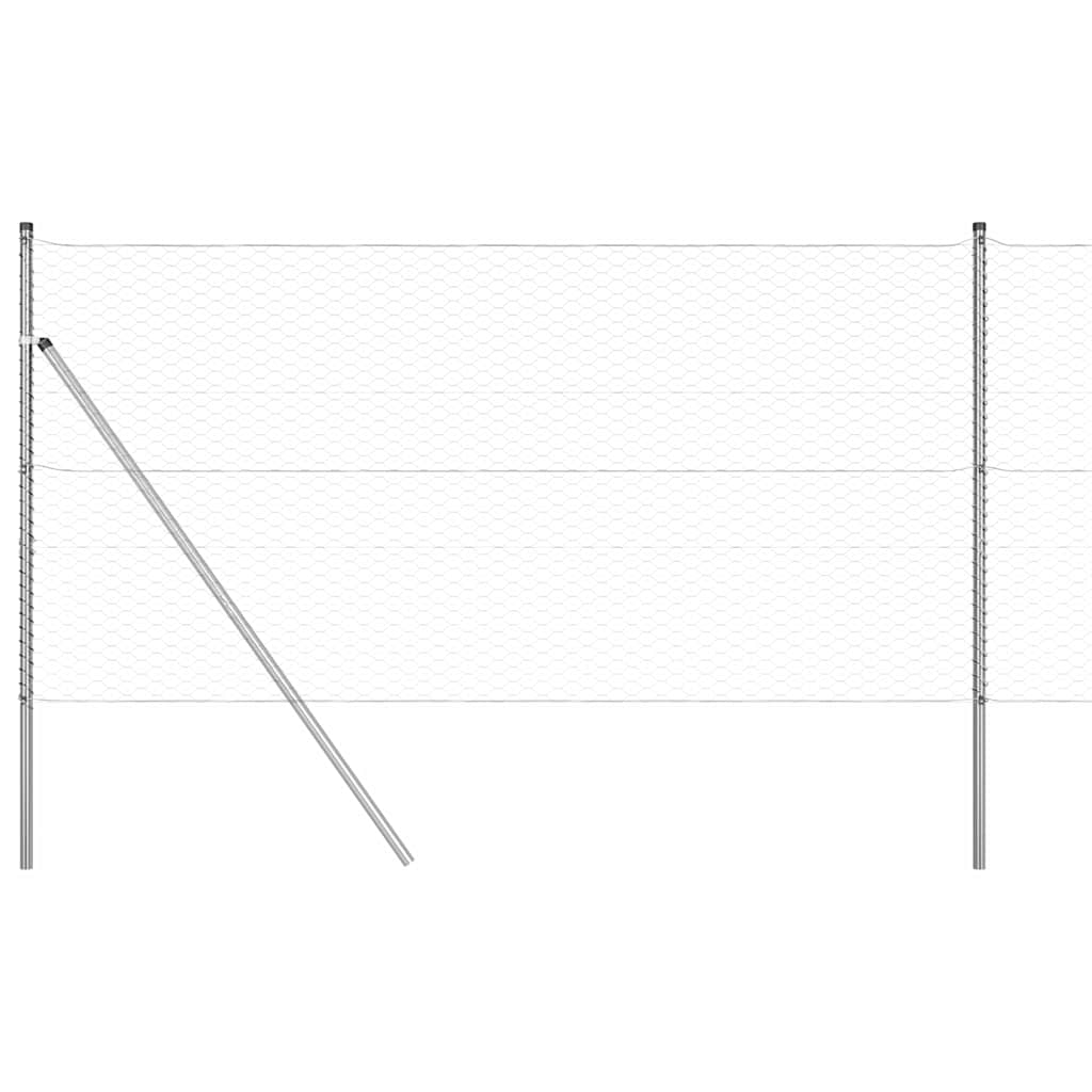 Grundfikseret svejset trådgærde 100 x 1,4 m (B x H)