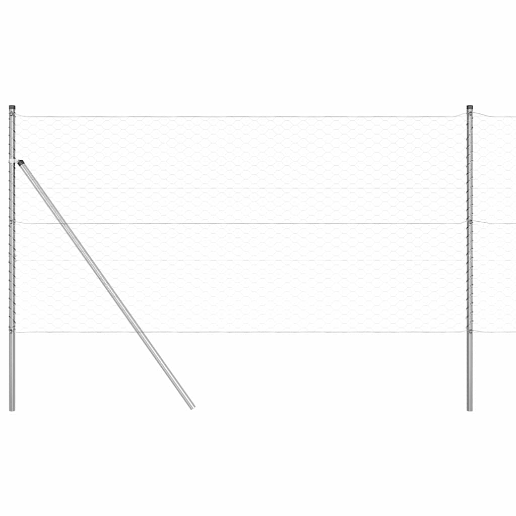 Grundfikseret svejset trådgærde 100 x 1,4 m (B x H)