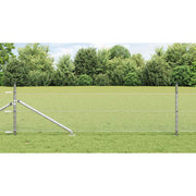 Svejset trådhegn med spidser 10 x 0,4 m (B x H)