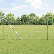 Svejset trådhegn med spidser 50 x 1 m (B x H)