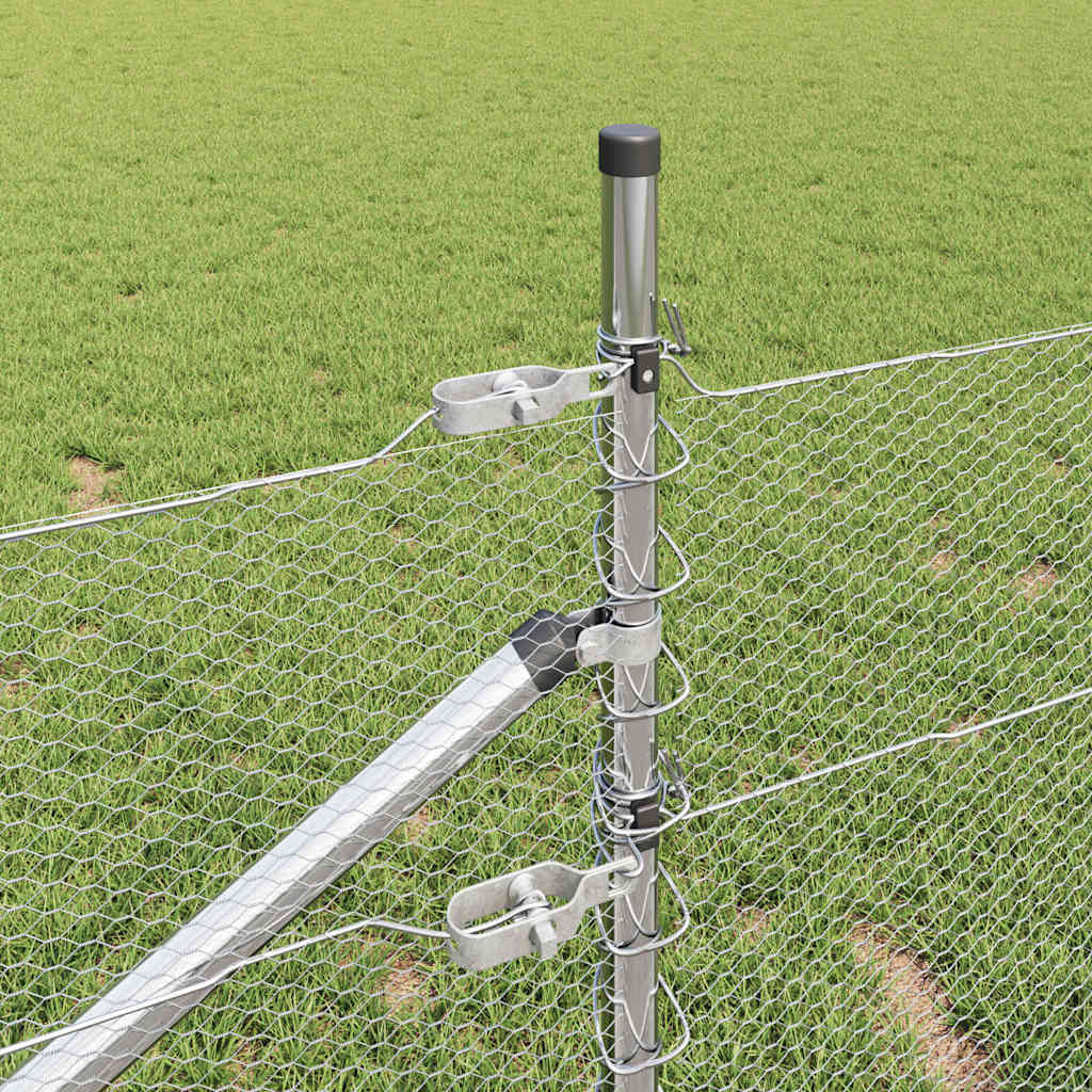 Svejset trådhegn med spidser 100 x 0,8 m (B x H)