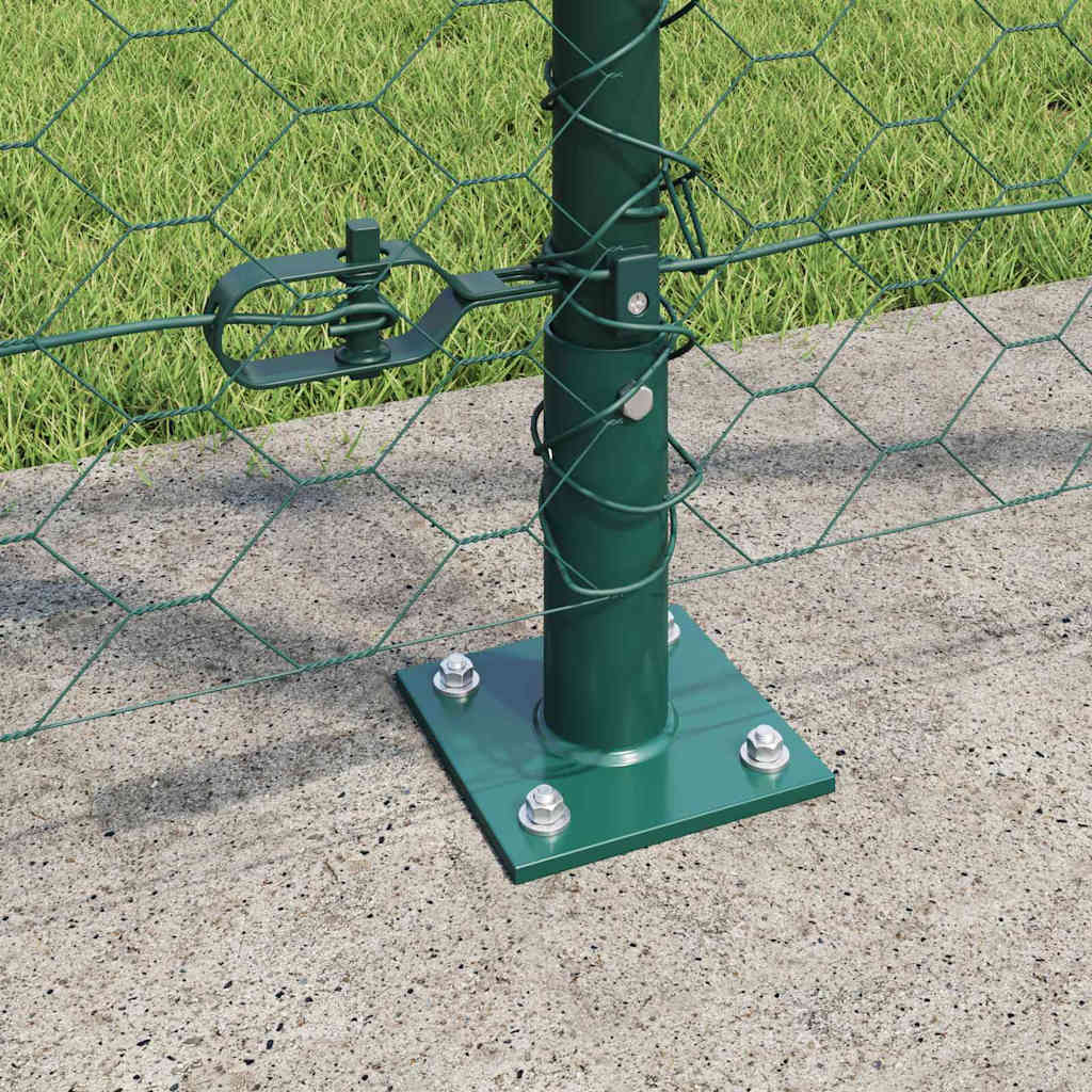 Svejset Trådhegn med Betonsokkel 10 x 1,2 m (B x H)