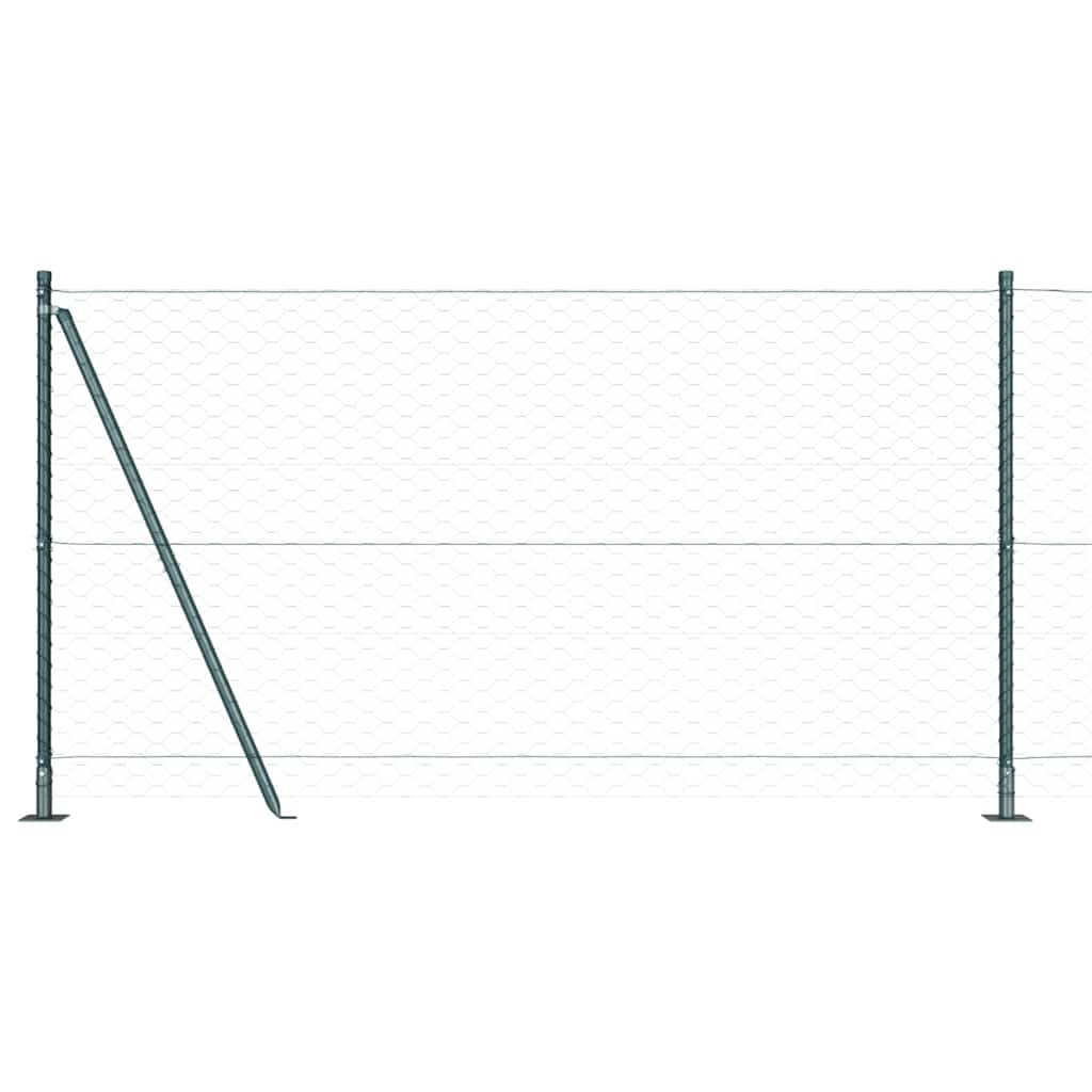 Svejset Trådhegn med Betonsokkel 10 x 1,2 m (B x H)