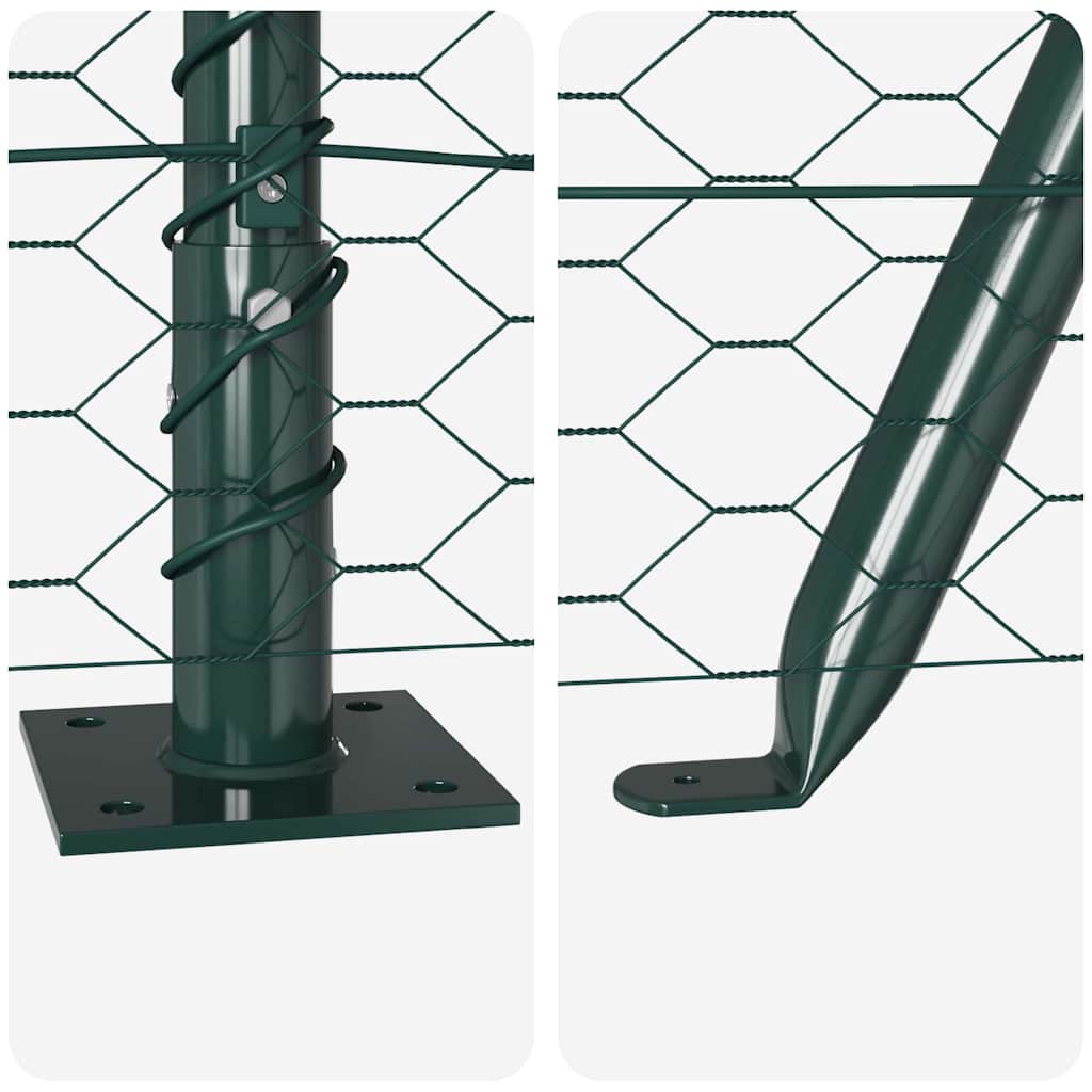 Svejset Trådhegn med Betonsokkel 10 x 1,4 m (B x H)