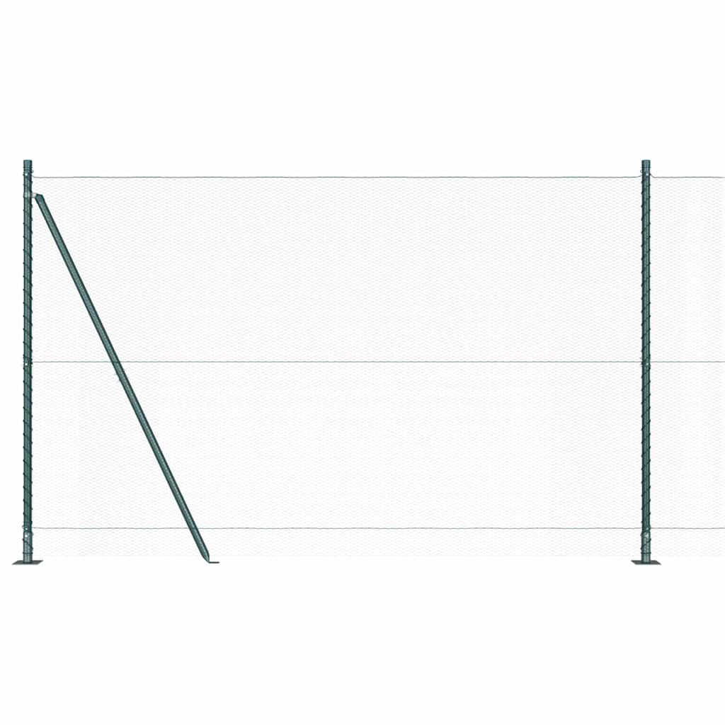 Svejset Trådhegn med Betonsokkel 10 x 1,6 m (B x H)