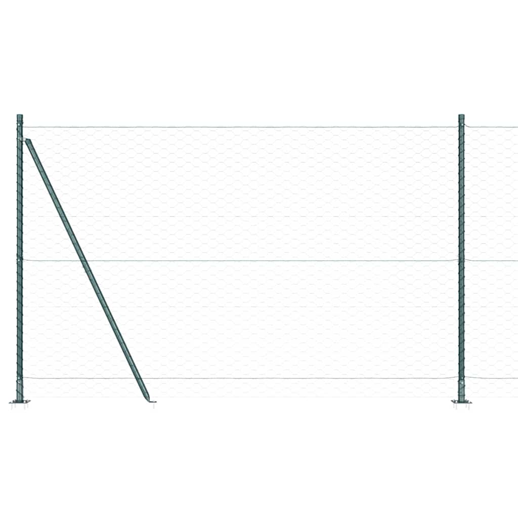 Svejset Trådhegn med Betonsokkel 10 x 1,6 m (B x H)