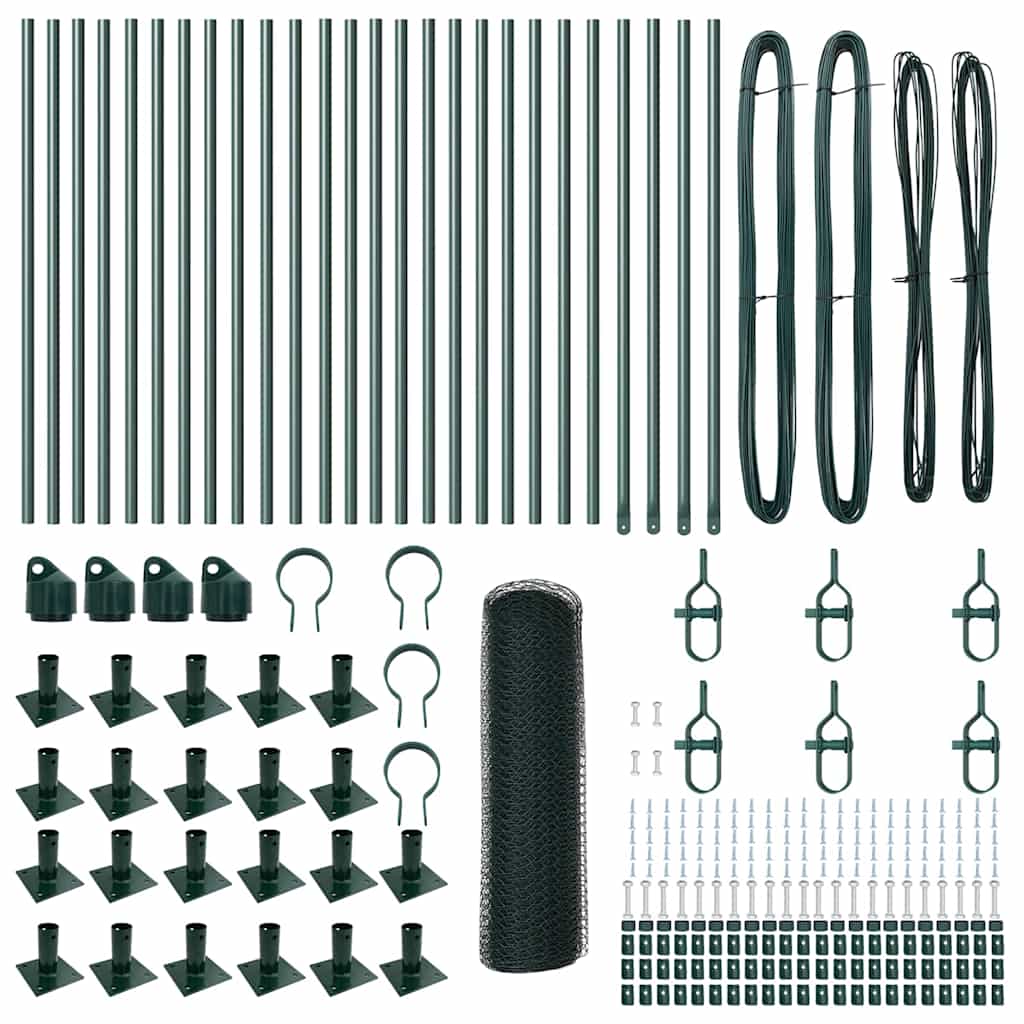 Svejset Trådhegn med Betonsokkel 50 x 1 m (B x H)