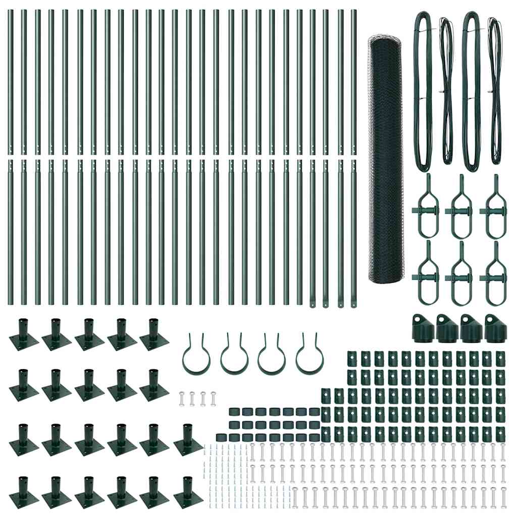 Svejset Trådhegn med Betonsokkel 50 x 1,2 m (B x H)