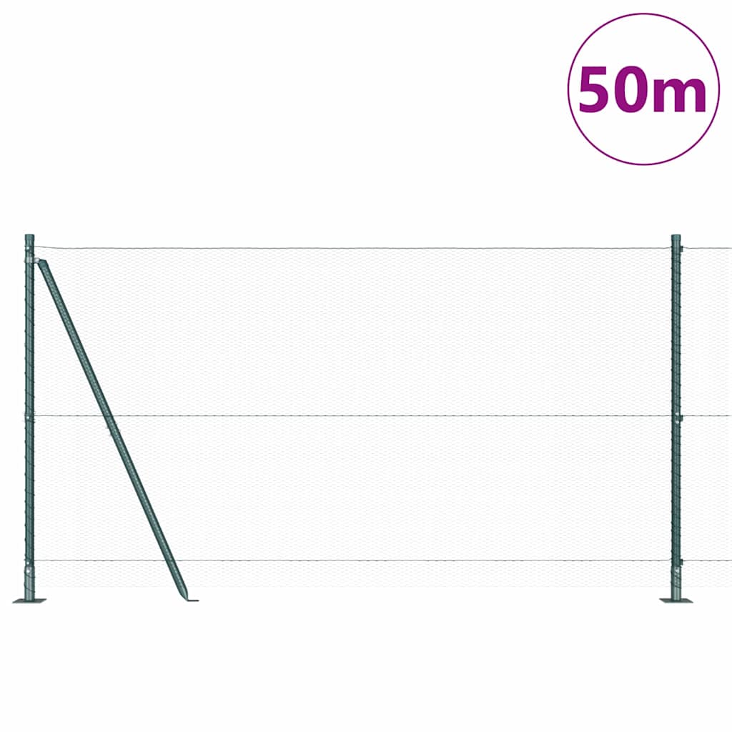 Svejset Trådhegn med Betonsokkel 50 x 1,2 m (B x H)