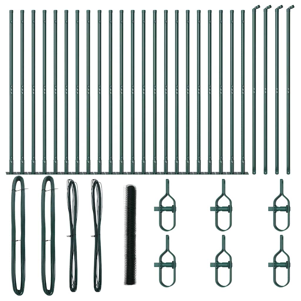 Svejset Trådhegn med Betonsokkel 50 x 1,6 m (B x H)