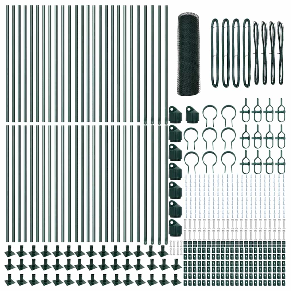 Svejset Trådhegn med Betonsokkel 100 x 1 m (B x H)