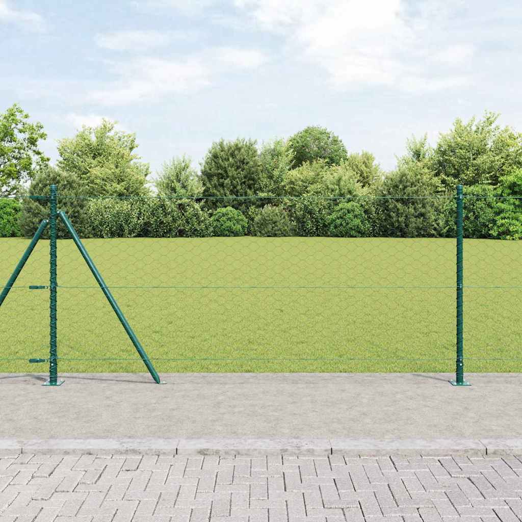 Svejset Trådhegn med Betonsokkel 100 x 1 m (B x H)