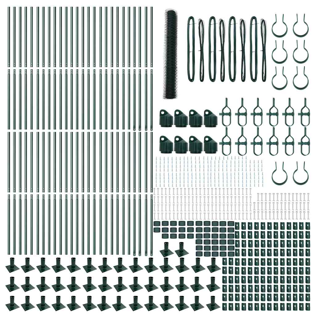 Svejset Trådhegn med Betonsokkel 100 x 1,2 m (B x H)